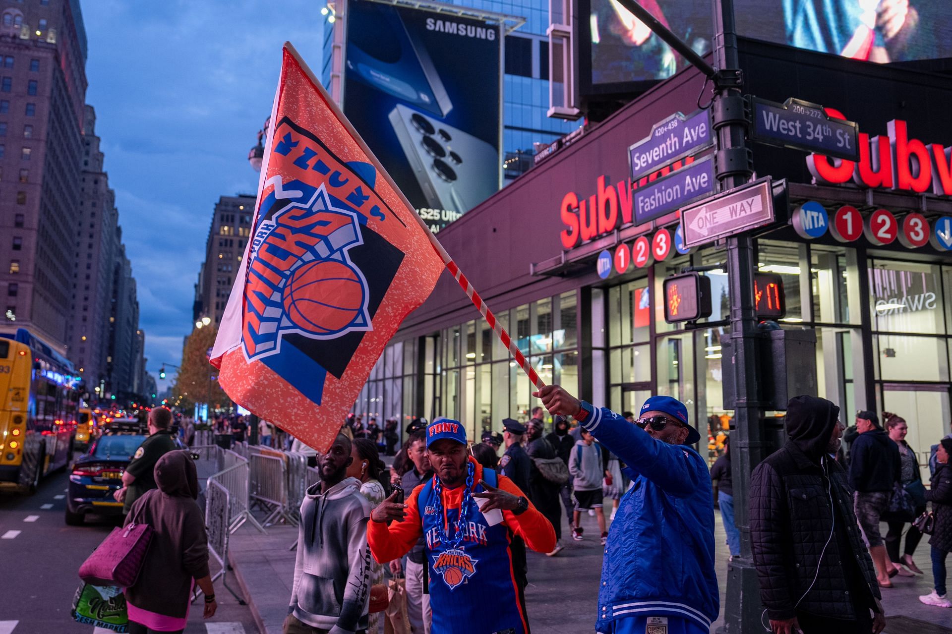 New York Knicks Host Watch Party For NBA Eastern Conference Finals - Source: Getty